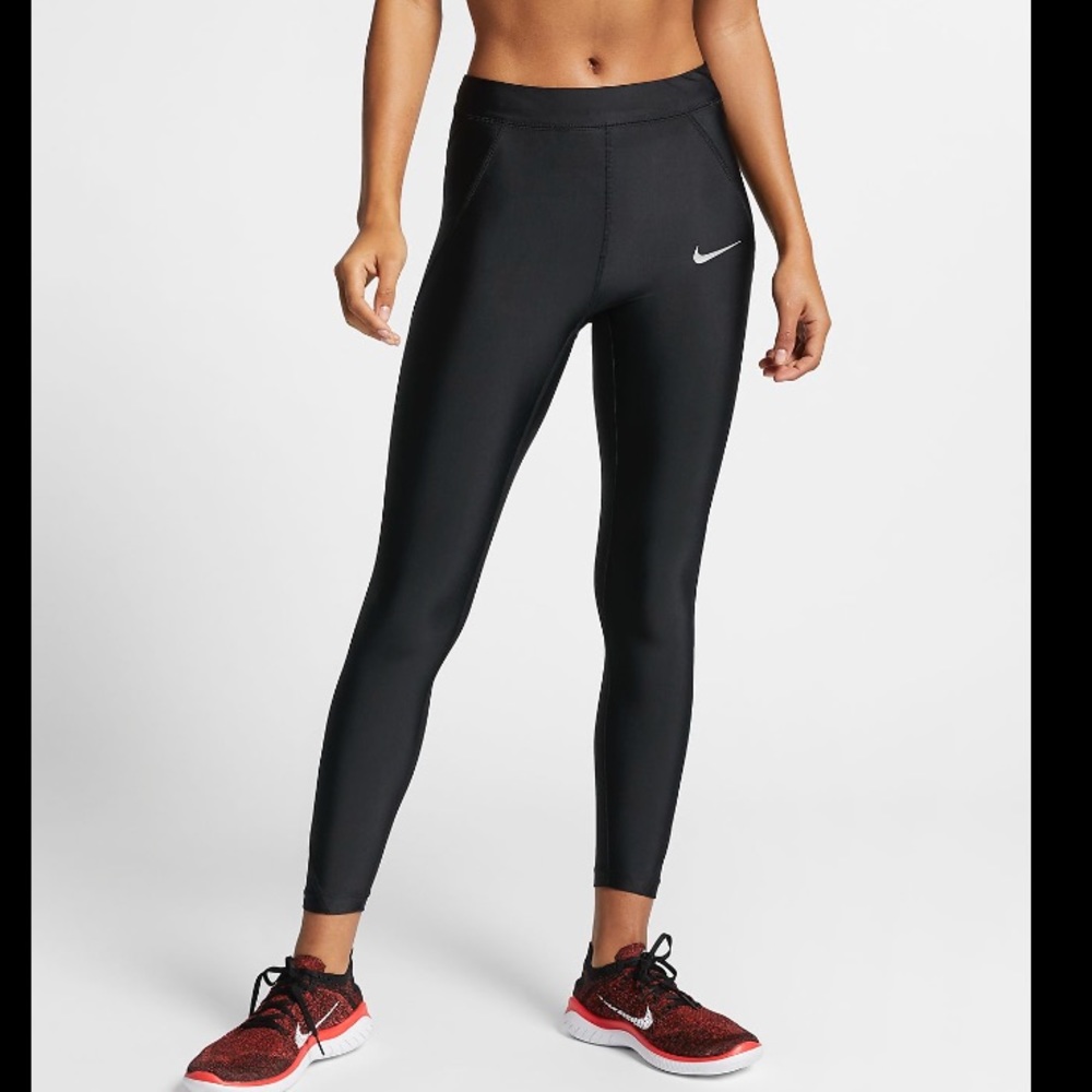 Nike Womens Power Speed Black Tight Size Small